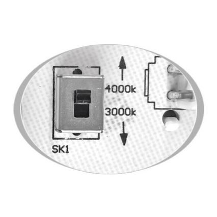 LED Plafon zewnętrzny MARTIN LED/15W/230V 3000/4000K śr. 30 cm IP65 czarny