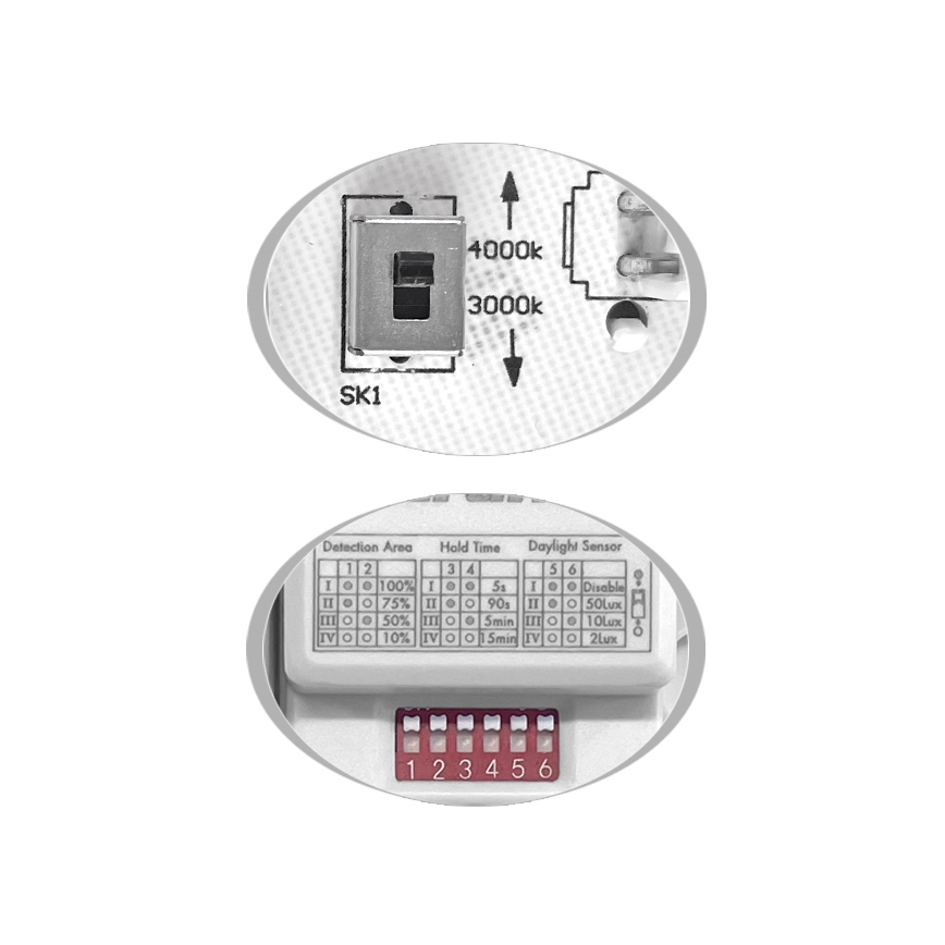 LED Plafon zewnętrzny z czujnikiem MARTIN LED/15W/230V 3000/4000K śr. 30 cm IP65 biały
