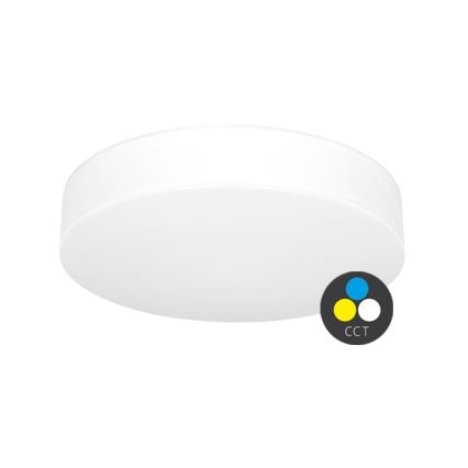 LED Plafon łazienkowy MAKARON LED/24W/230V 3000/4000/6000K śr. 30 cm IP44 biały