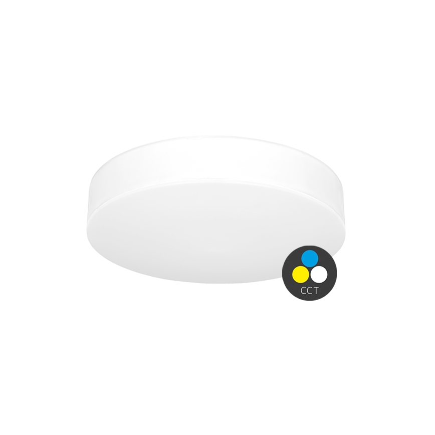 LED Plafon łazienkowy MAKARON LED/24W/230V 3000/4000/6000K śr. 30 cm IP44 biały