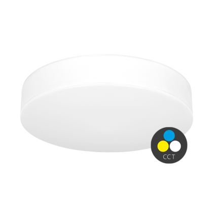LED Plafon łazienkowy MAKARON LED/36W/230V 3000/4000/6000K śr. 40 cm IP44 biały