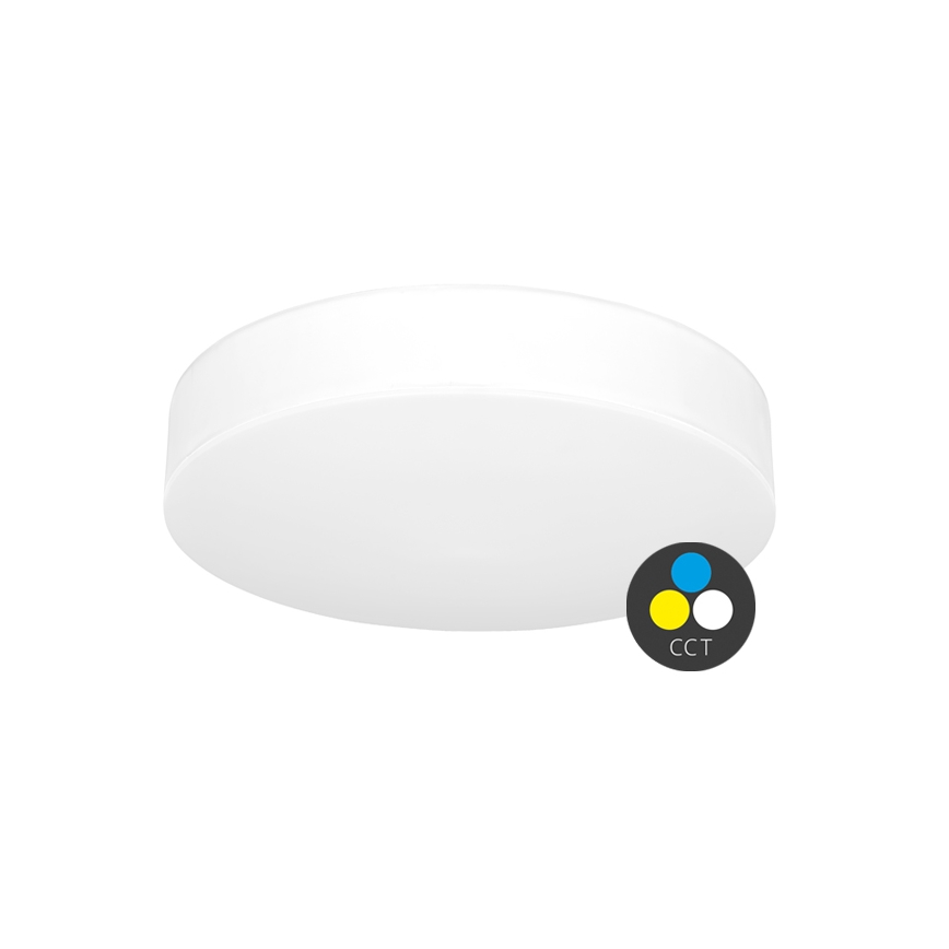 LED Plafon łazienkowy MAKARON LED/36W/230V 3000/4000/6000K śr. 40 cm IP44 biały
