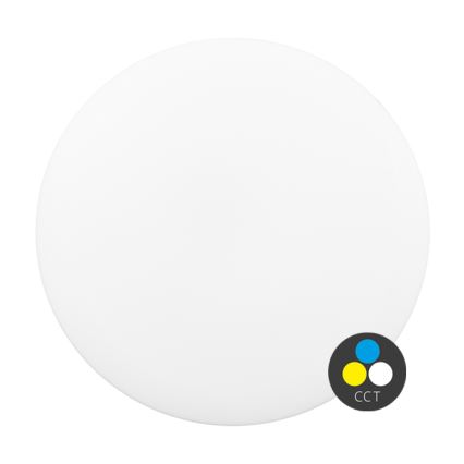 LED Plafon łazienkowy DISK LED/24W/230V 3000/4000/6500K śr. 38 cm IP44 biały