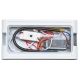 LED Kinkiet zewnętrzny BRICK 2xLED/6W/230V 3000/4000/6500K IP65 biały