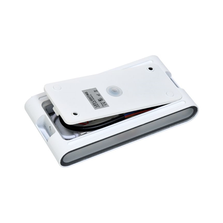 LED Kinkiet zewnętrzny BRICK 2xLED/6W/230V 3000/4000/6500K IP65 biały