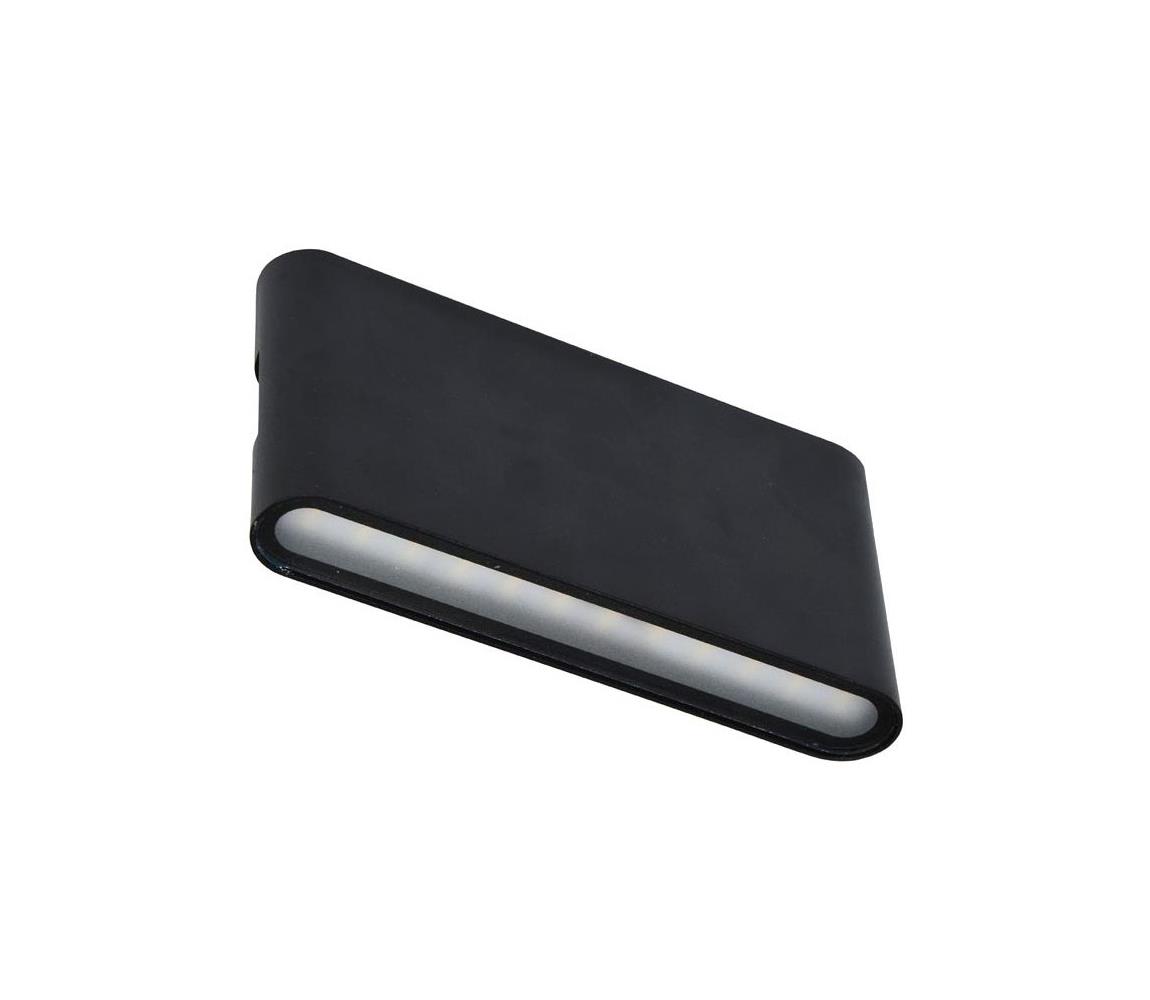 ZFP12-CR - LED Kinkiet zewnętrzny BRICK 2xLED/6W/230V IP65 czarny