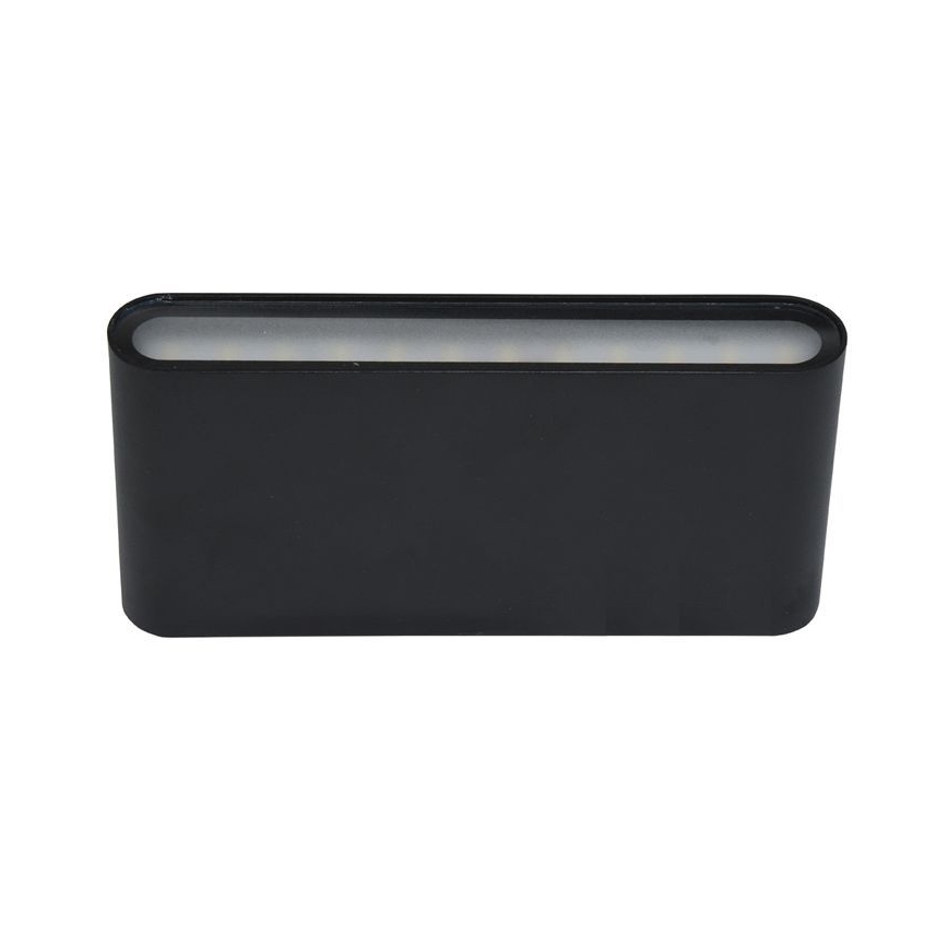 LED Kinkiet zewnętrzny BRICK 2xLED/6W/230V 3000/4000/6500K IP65 czarny