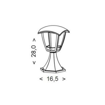 Lampa zewnętrzna LED VERONA LED/8W/230V IP44