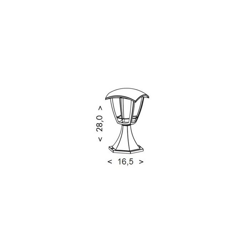 LED Lampa zewnętrzna VERONA LED/8W/230V IP44