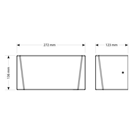EcoStep 10307 - Suszarka do rąk R4.1 720W/230V biała