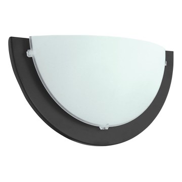 Eglo 181331 - Kinkiet ICEBERG 1xE27/60W/230V czarny