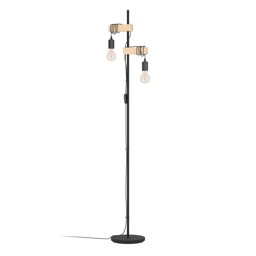Eglo 183215 - Lampa stojąca TOWNSHEND 2xE27/10W/230V
