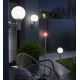 Eglo 18636 - LED RGB Ściemnialna lampa zewnętrzna NISIA 1xE27/6W/230V IP44