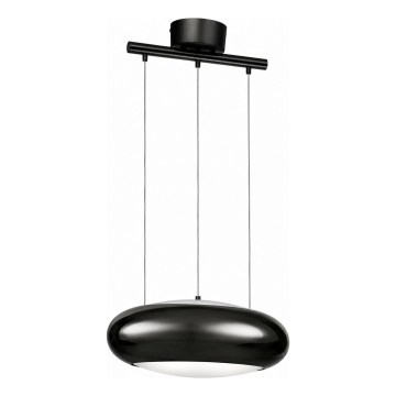 Eglo 18912 - Żyrandol na linku CARSICO 1xE27/60W/230V czarny chrom