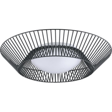 Eglo 200842 - Oprawa sufitowa LED PIASTRE LED/8,2W/230V śr. 39 cm czarna