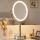 Eglo 201598 - Lustro kosmetyczne z podświetleniem LED LED/4W/4xAA IP65 błyszczący chrom