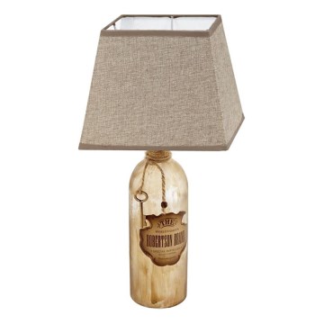 Eglo 202113 - Lampa stołowa MOJADA 1xE27/40W/230V brązowa
