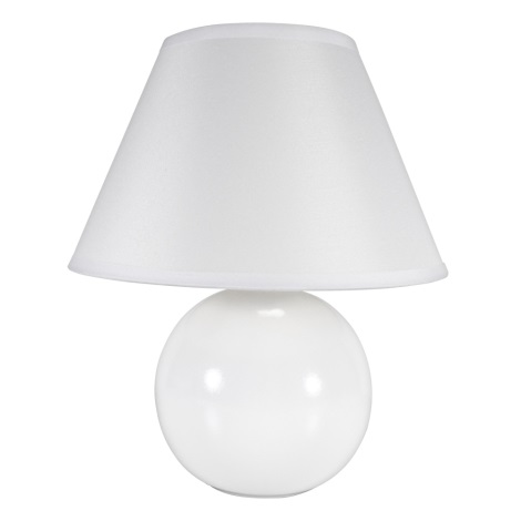 Eglo 23873 - Lampa stołowa TINA 1xE14/40W/230V biała