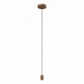 Eglo 300172 - Kabel zasilający CURITIBA 1xE27/40W/230V brązowy