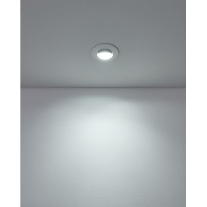 Eglo - Zestaw 5x opraw wpuszczanych LED/4,9W/230V 2700/4000/6500K Ø 9 cm białe