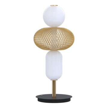 Eglo 300481 - ściemnialna lampa biurkowa CEGLIE LED/12W/230V 2200-6500K złota