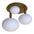 Eglo 300498 - Przysufitowy żyrandol ERCALTO 3xE27/25W/230V złoty