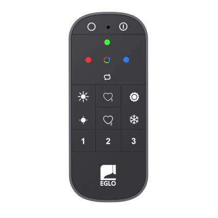 Eglo 300833 - LED RGBW ściemnialna lampa sufitowa MALTIGNANO-Z LED/18,5W/230V 2700-6500K śr. 38 cm + pilot zdalnego sterowania