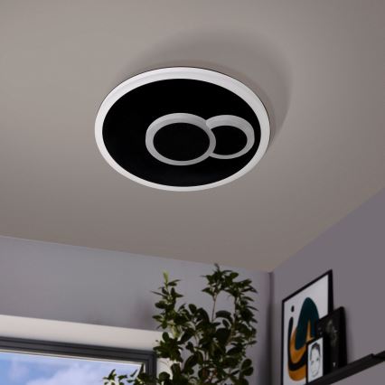 Eglo - LED Lampa sufitowa LED/7,8W/230V śr. 20 cm czarna