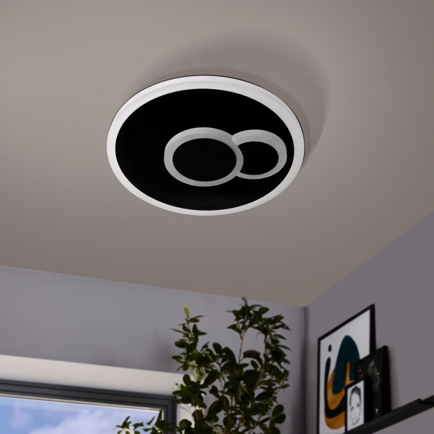 Eglo - LED Lampa sufitowa LED/7,8W/230V śr. 20 cm czarna