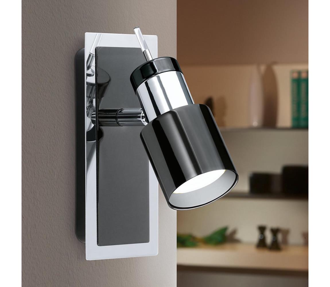Eglo 30832 - LED oświetlenie punktowe DAVIDA 1 1xGU10/5W/230V czarne
