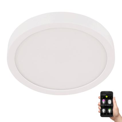 Eglo - Łazienkowa oprawa sufitowa LED/20,5W/230V IP44 biała śr. 28,5 cm