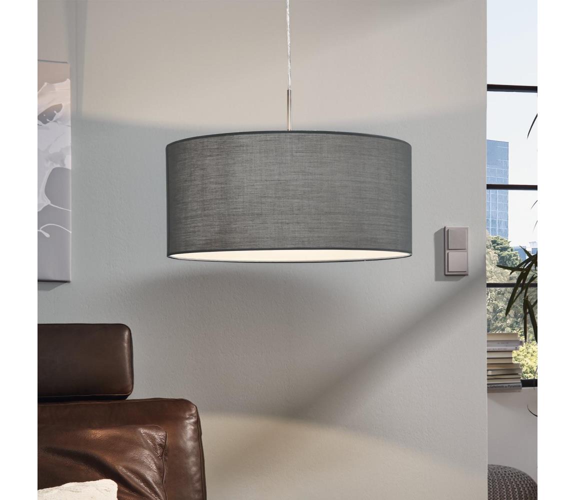 Eglo 31577 - Żyrandol na lince PASTERI 1xE27/60W/230V