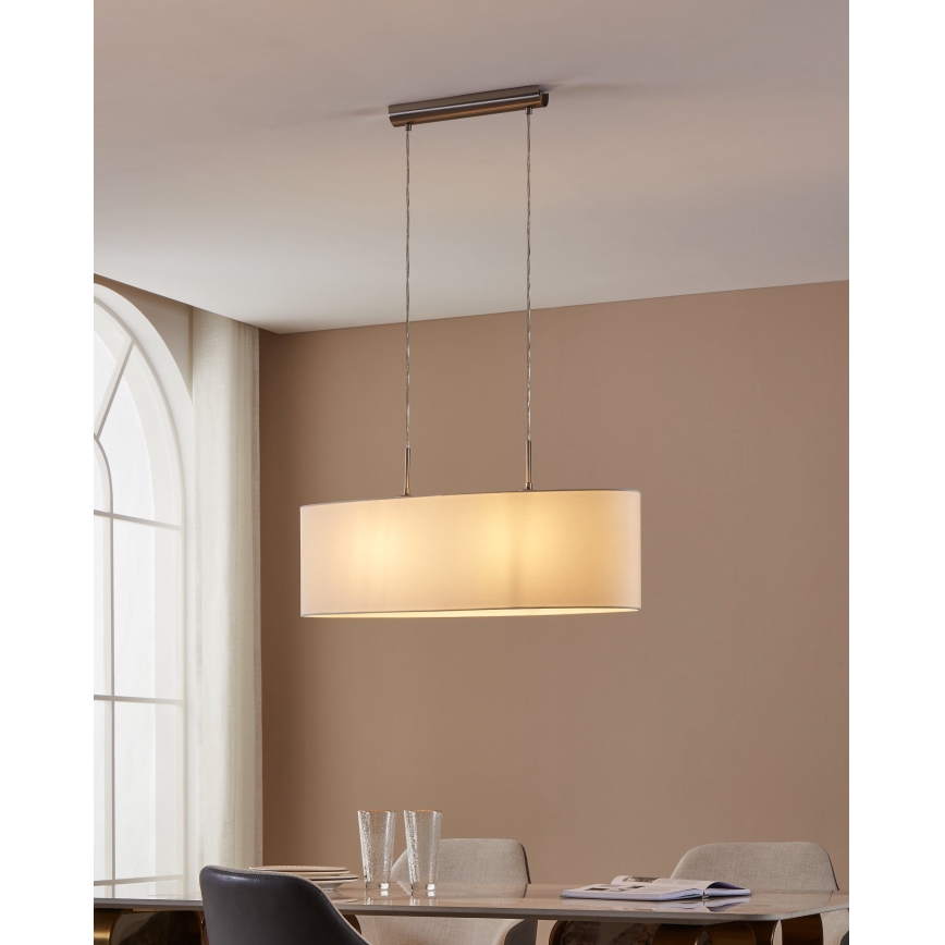 Eglo - Lampa wisząca na linkach 2xE27/60W/230V