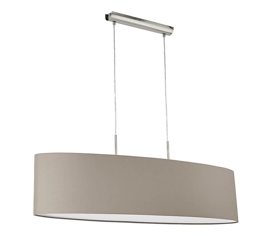 Eglo 31585 - Żyrandol na lince PASTERI 2xE27/60W/230V
