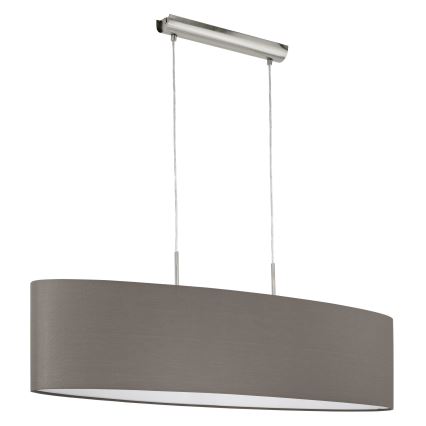 Eglo 31587 - Lampa wisząca na linkach PASTERI 2xE27/60W/230V
