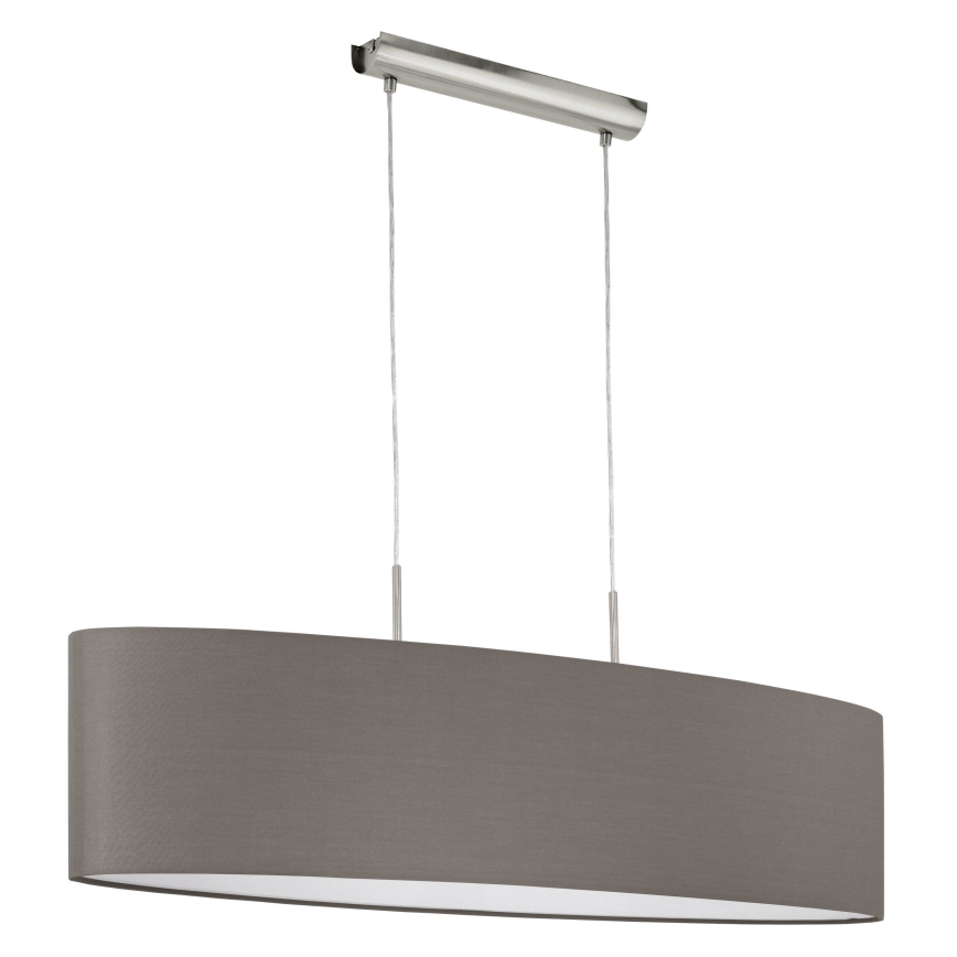 Eglo 31587 - Lampa wisząca na linkach PASTERI 2xE27/60W/230V