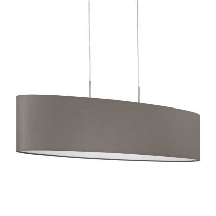 Eglo 31587 - Lampa wisząca na linkach PASTERI 2xE27/60W/230V