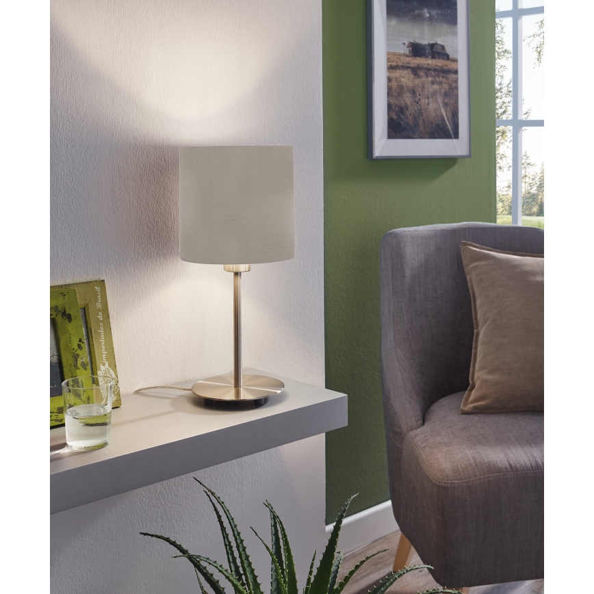Eglo - Lampa stołowa 1xE27/60W/230V