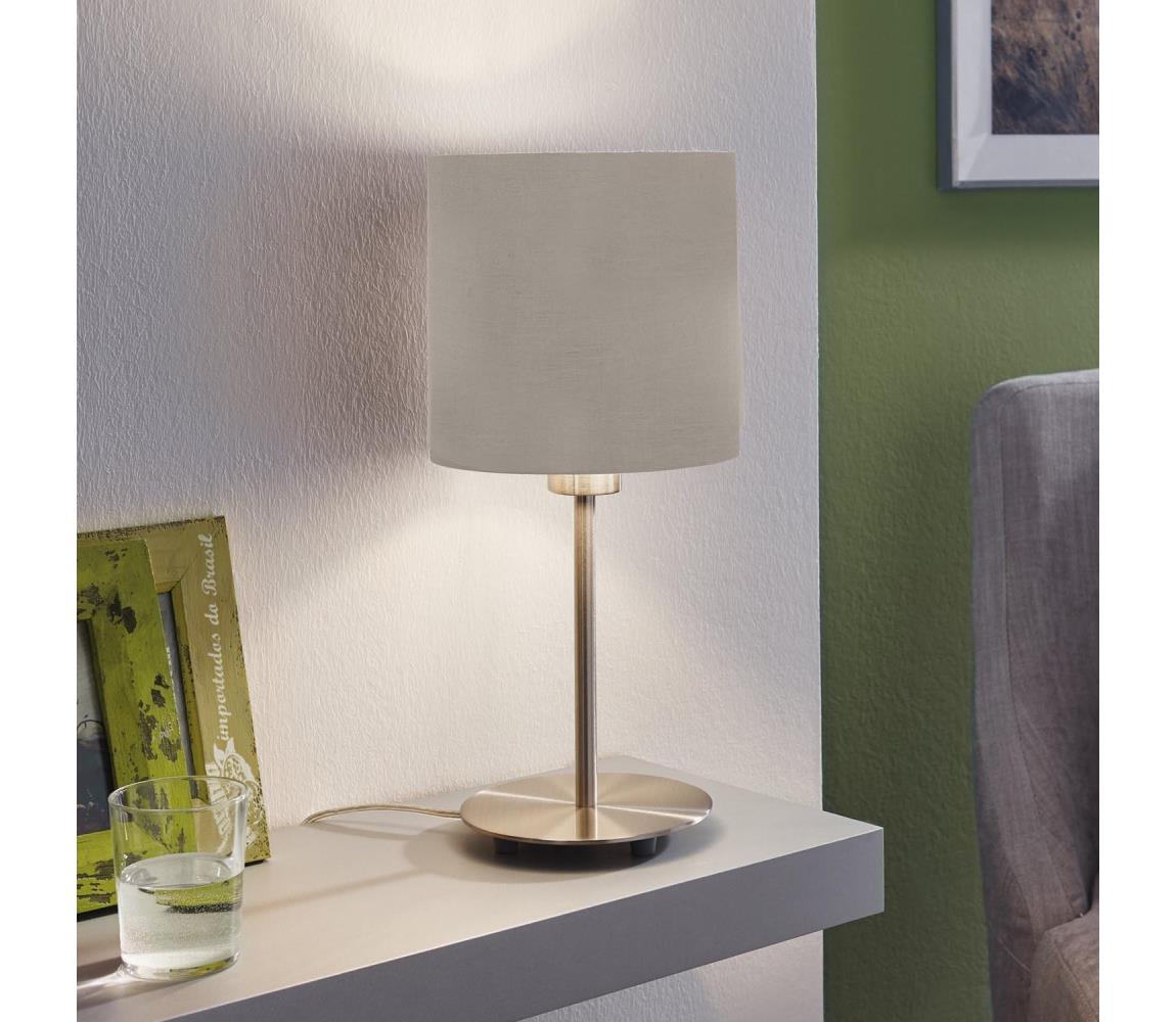 Eglo 31595 - Lampa stołowa PASTERI 1xE27/60W/230V