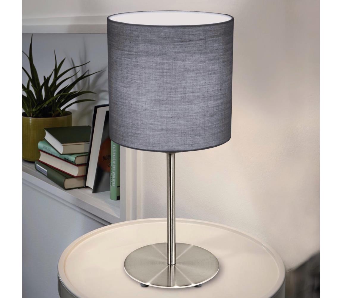 Eglo 31596 - Lampa stołowa PASTERI 1xE27/60W/230V