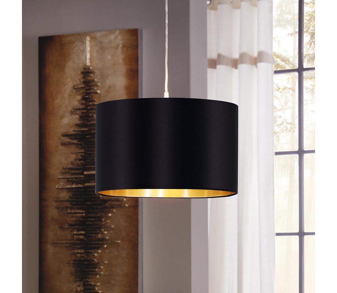 Eglo 31599 - Lampa wisząca MASERLO 1xE27/60W/230V