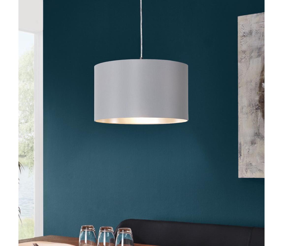 Eglo 31601 - Lampa wisząca MASERLO 1xE27/60W/230V