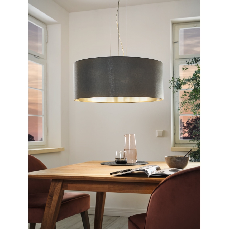 Eglo - Lampa wisząca na linkach 3xE27/60W/230V