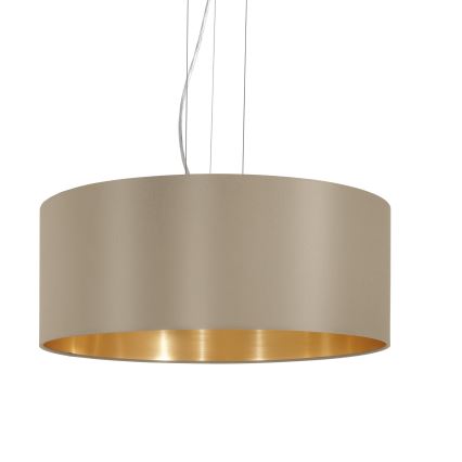 Eglo - Lampa wisząca na linkach 3xE27/60W/230V