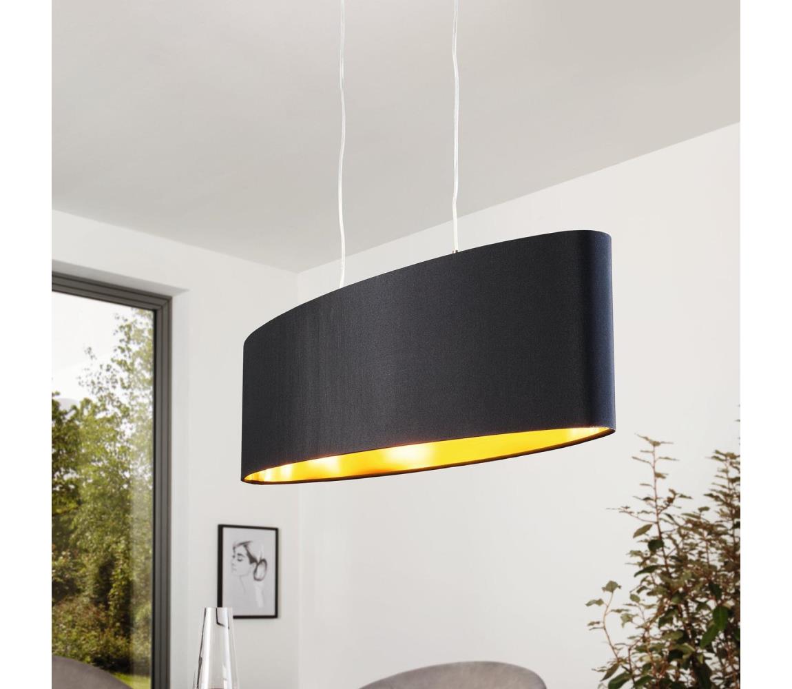 Eglo 31611 - Lampa wisząca MASERLO 2xE27/60W/230V