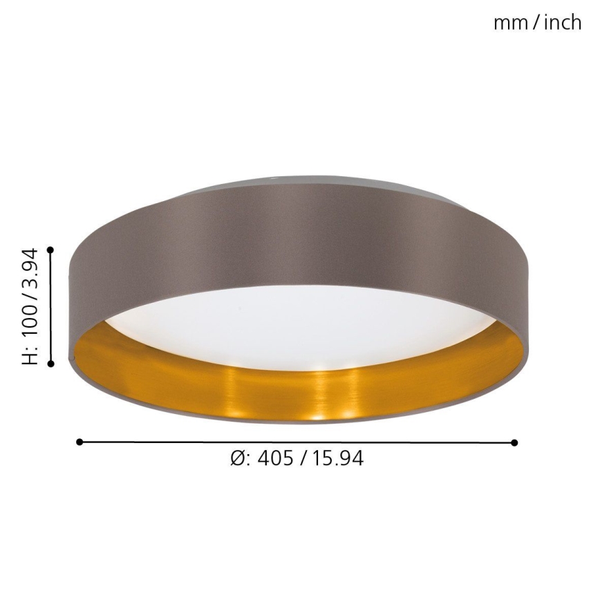 Eglo 31625 - LED światło sufitowe MASERLO LED SMD/18W/230V