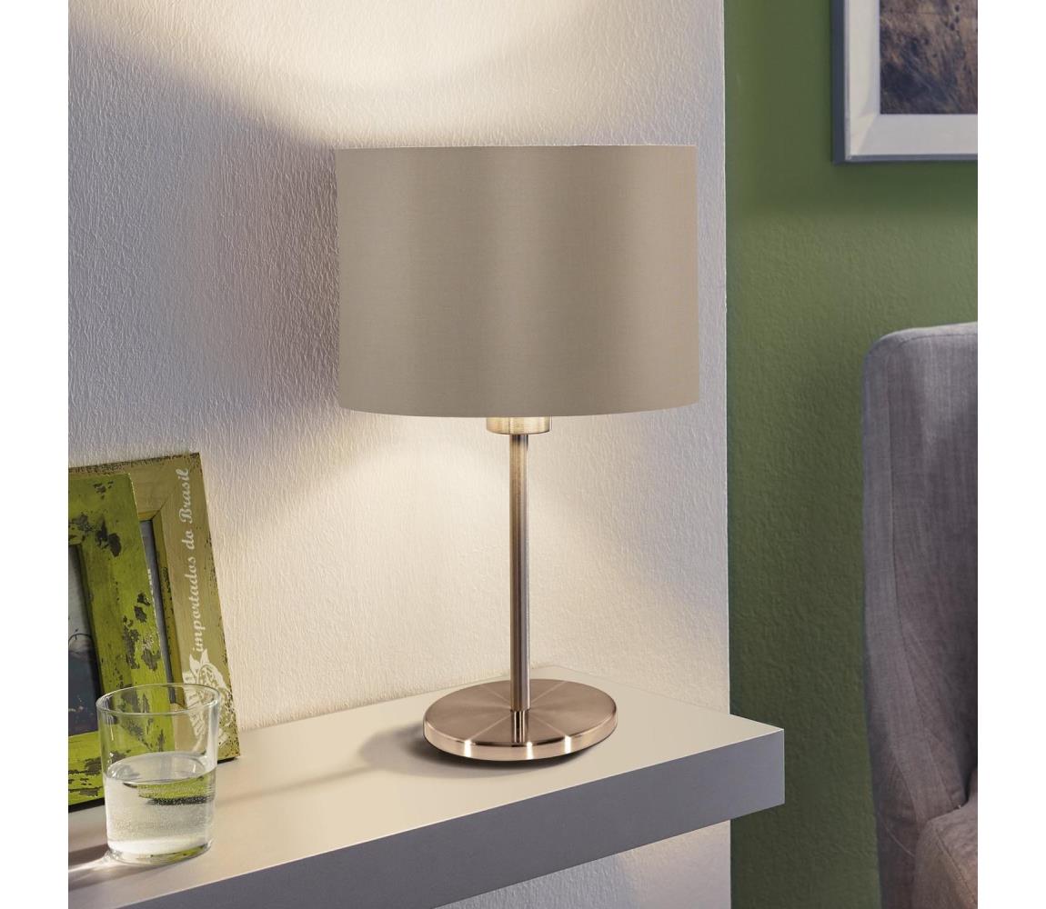 Eglo 31629 - Lampa stołowa MASERLO 1xE27/60W/230V