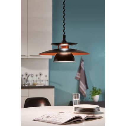 Eglo - Zwieszany żyrandol 1xE27/60W/230V
