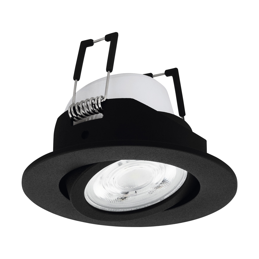 Eglo 31695 - LED RGBW Ściemnialna oprawa wpuszczana SALICETO-Z LED/4,7W/230V 2700-6500K czarny