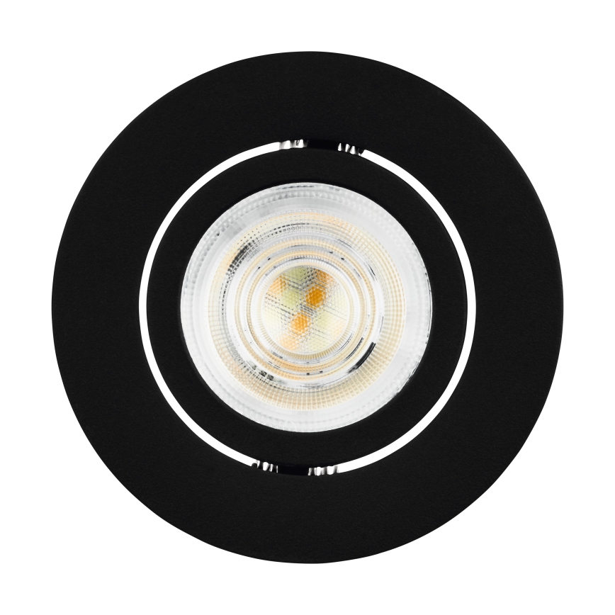 Eglo 31695 - LED RGBW Ściemnialna oprawa wpuszczana SALICETO-Z LED/4,7W/230V 2700-6500K czarny